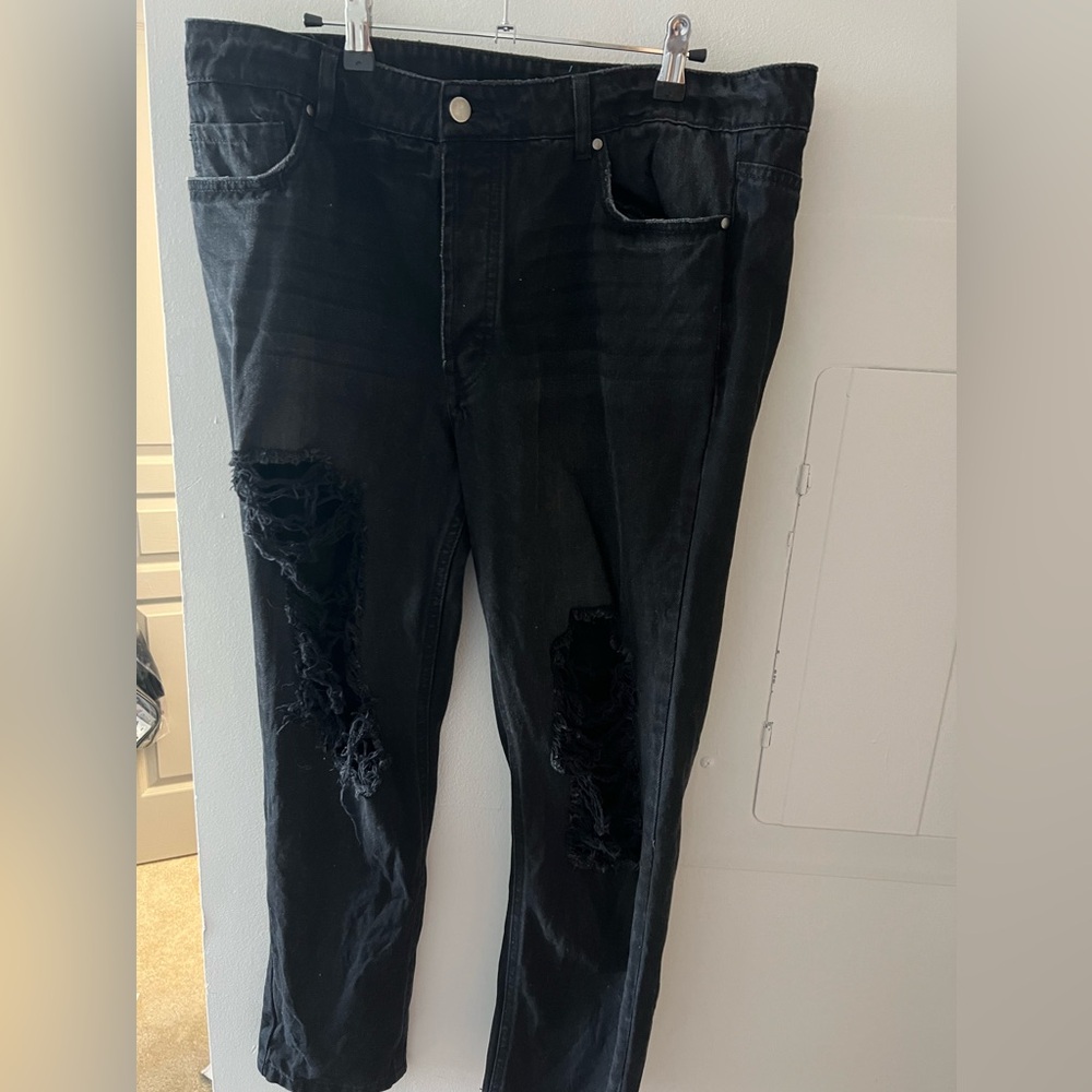 Nordstrom AFRM Cyrus Super High Rise straight Crop Jean. Size 31.